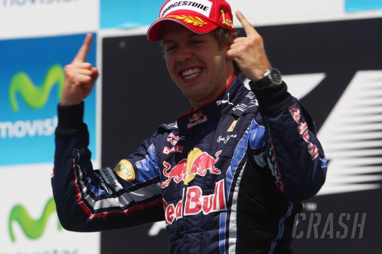 Race, Sebastian Vettel (GER), Red Bull Racing, RB6 race winner
