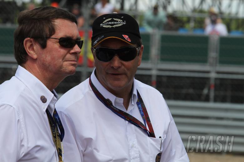 Race, Nigel Mansell (GBR) FIA Race Steward this weekend and Garry Connelly