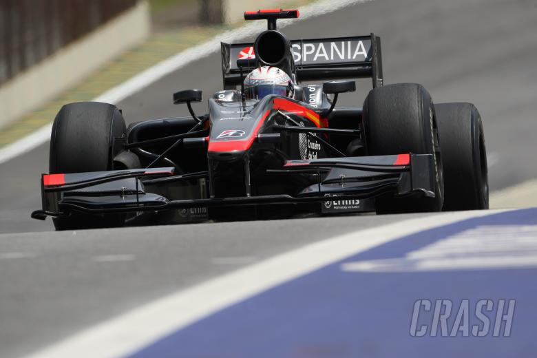 Friday Practice 1, Christian Klien (AUT), Hispania Racing F1 Team (HRT), F110