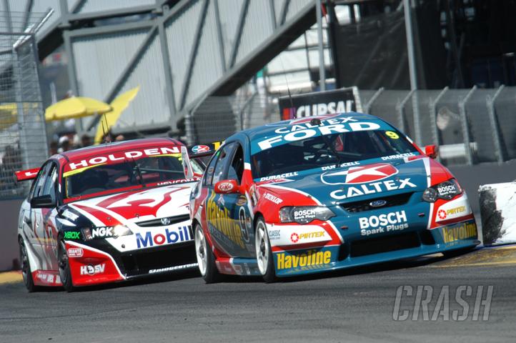 Much talked about rivals Russell Ingall and Mark Skaife meet again.