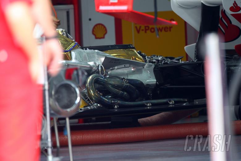 08.04.2011- Friday Practice 1, Engine Scuderia Ferrari