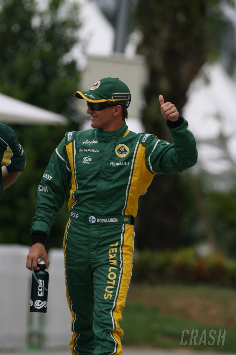 09.04.2011- Qualifying, Heikki Kovalainen (FIN), Team Lotus, TL11