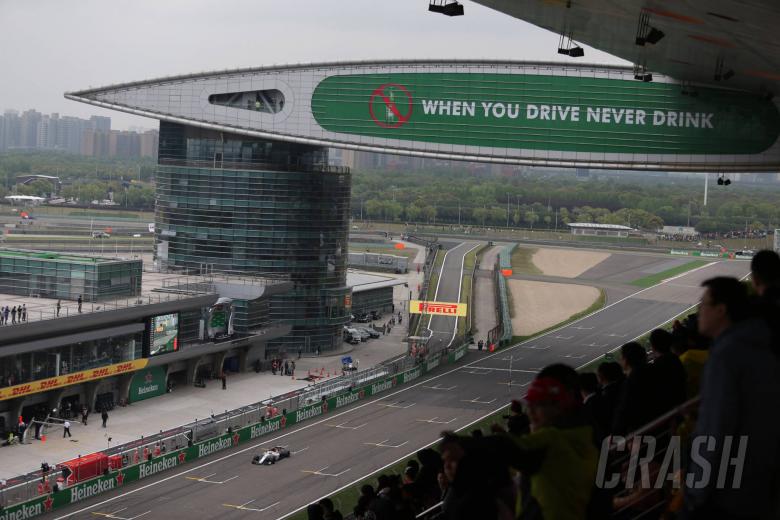 F1 GP Cina - Grid Awal