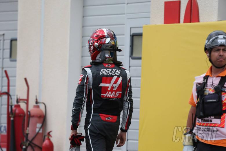 Grosjean: Tidak ada penjelasan untuk kecelakaan Q3 GP Prancis