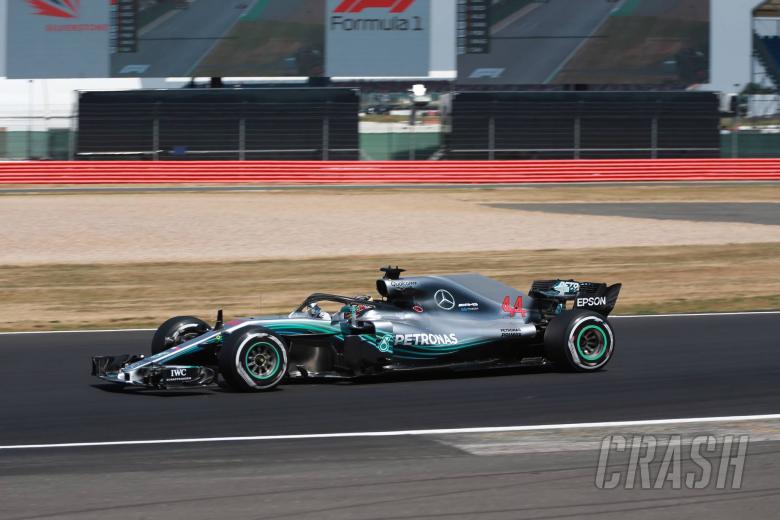 Hamilton leads Silverstone FP3 as Hartley crashes out