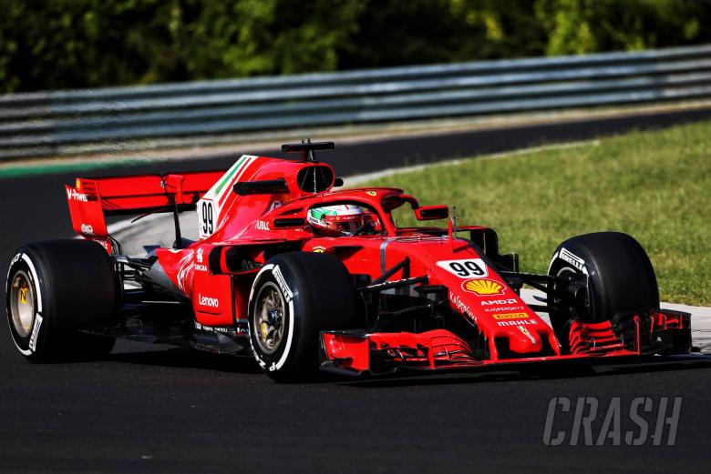 Giovinazzi Leads 1st Morning Of Hungary F1 Test For Ferrari F1 News