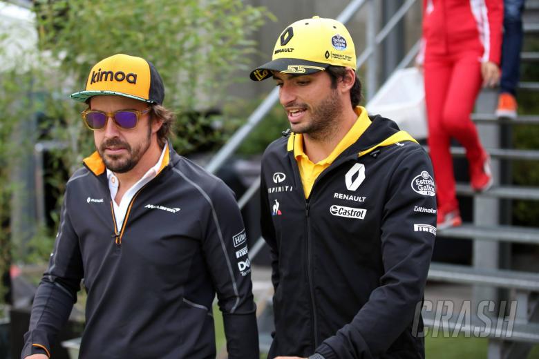 Sainz feeling "no pressure" replacing Alonso at McLaren