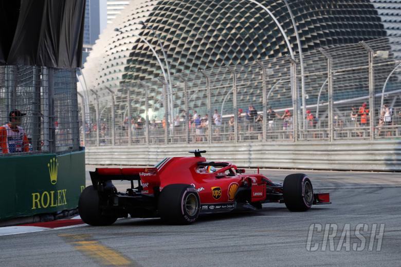 Vettel pulls clear in final Singapore F1 practice