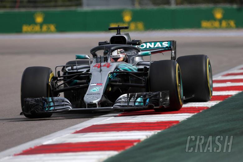 Hamilton, Mercedes close out Russian GP practice fastest