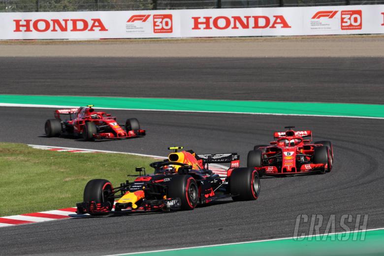 Vettel: Verstappen to blame for Japan collision 