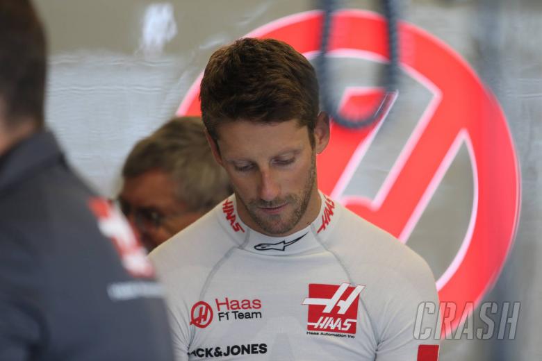Haas not dwelling on risk of Grosjean race ban