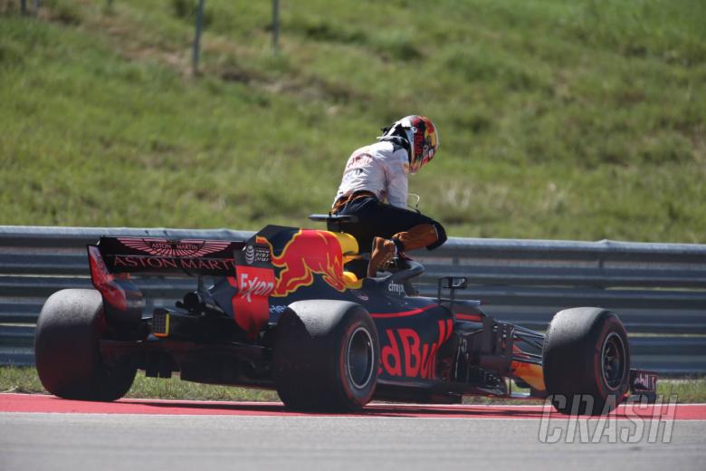 Horner: Ricciardo punched hole in wall after US GP retirement