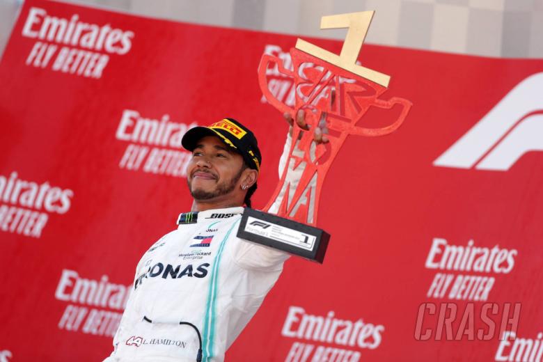 Grand Prix trophy during the Formula 1 Emirates Grand Prix de