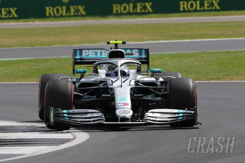 Bottas edges Hamilton in second British GP practice