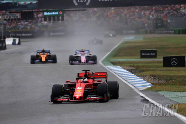 Vettel: Wet races create chaos, dry races F1’s focus to improve
