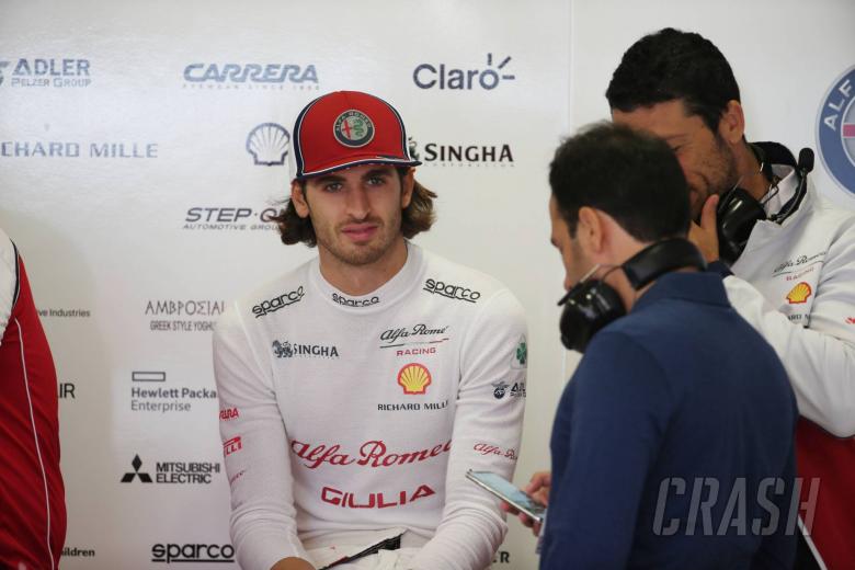 Giovinazzi confident of Alfa Romeo stay if recent form continues