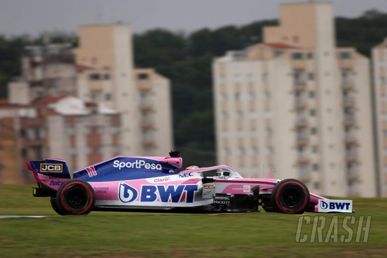Perez avoids penalty for Grosjean incident in Brazil FP3