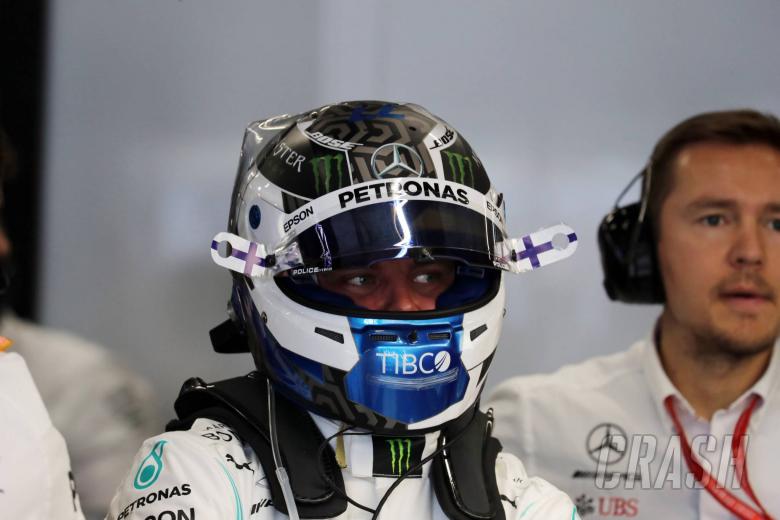 Bottas quickest, Vettel crashes in first Abu Dhabi practice