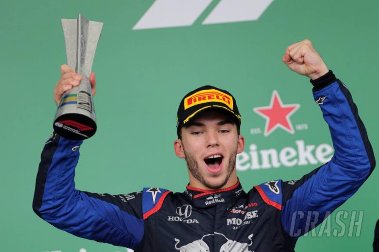 Gasly on shock podium: ‘It’s the best day of my life right now!’