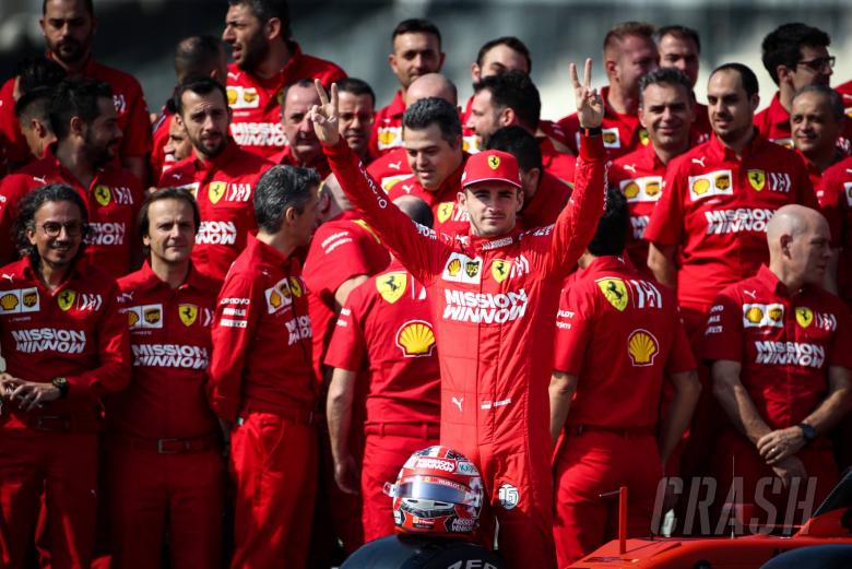 Leclerc signs Ferrari contract extension until 2024