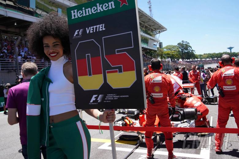 Use of grid girls in Formula 1 'under strong review'