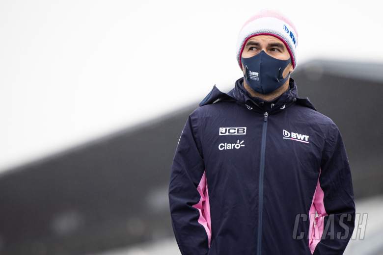 Sergio Perez (MEX) Racing Point F1 Team walks the circuit.