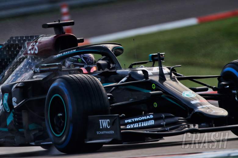 Lewis Hamilton (GBR) Mercedes AMG F1 W11.