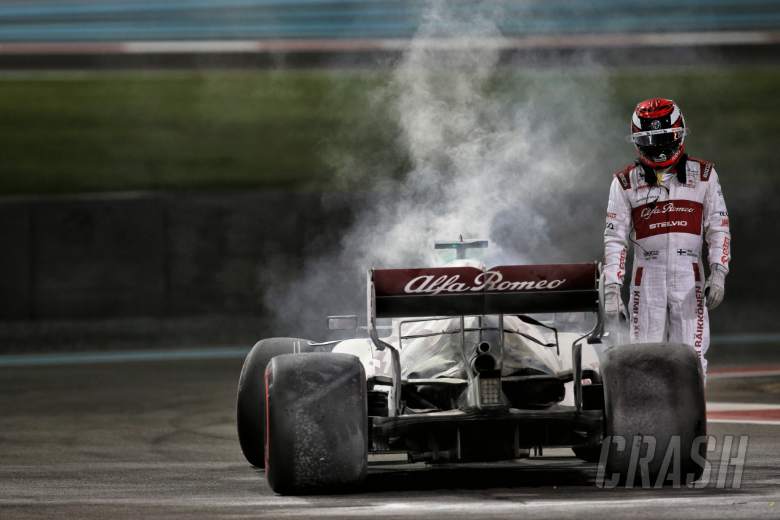 Kimi Raikkonen (FIN) Alfa Romeo Racing C39 in the second practice session.