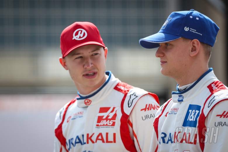 Mick Schumacher (GER), Haas F1 Team and Nikita Mazepin (RUS), Haas F1 Team 