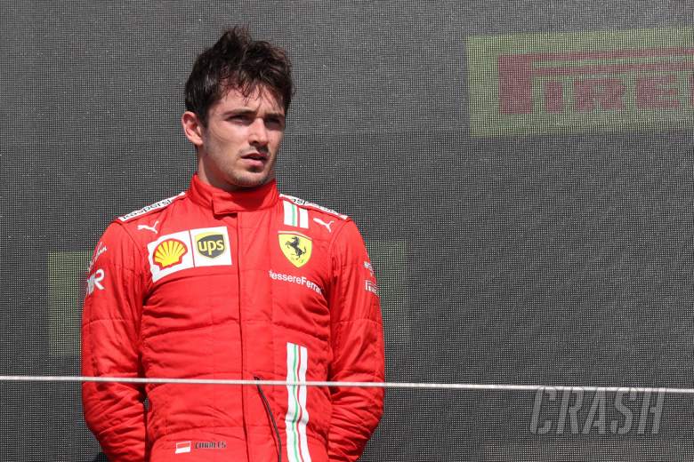 2nd place Charles Leclerc (MON) Ferrari.