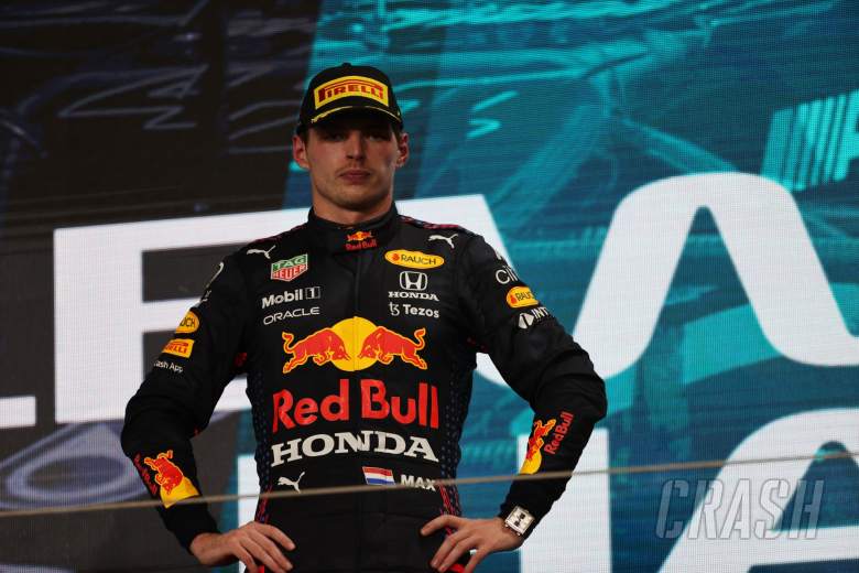 2nd place Max Verstappen (NLD) Red Bull Racing.
