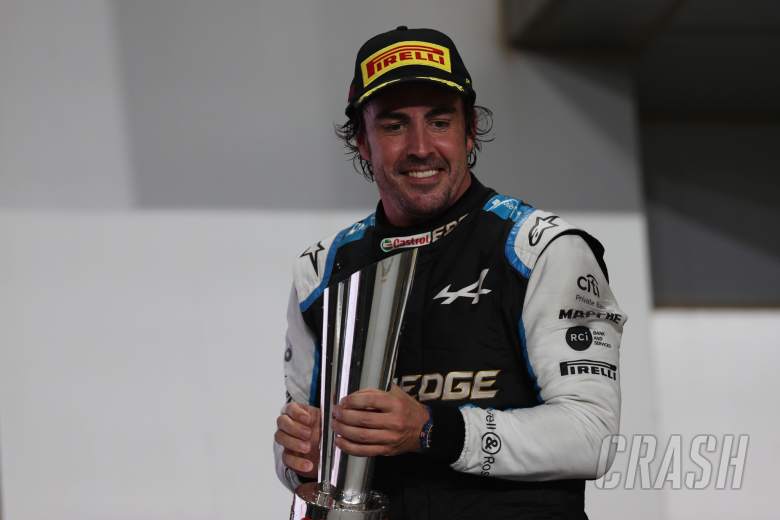 3rd place Fernando Alonso (ESP) Alpine F1 Team.