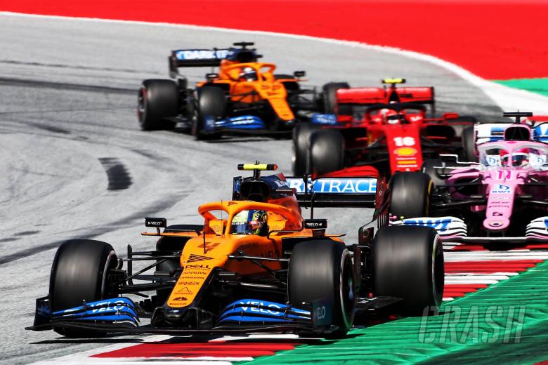 F1 Results Austrian Grand Prix Crash