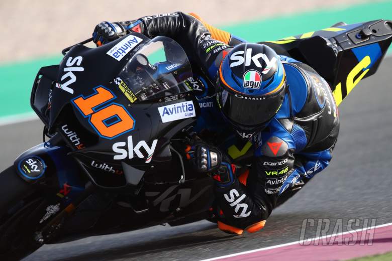 Luca Marini Qatar MotoGP test, 11 March 2021