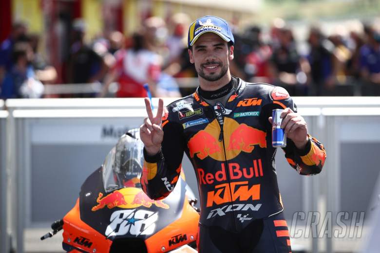 Italian Motogp Oliveira Scores First Podium Of 2021 With Fantastic Weekend Motogp News