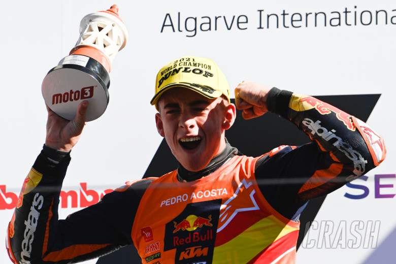 Pedro Acosta, Moto3 race, Algarve MotoGP, 7 November 2021
