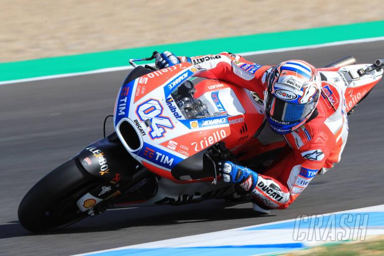 Dovizioso signs off 2017 with top time at Jerez