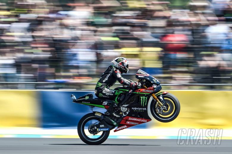 Zarco bolts to home round pole with lap record