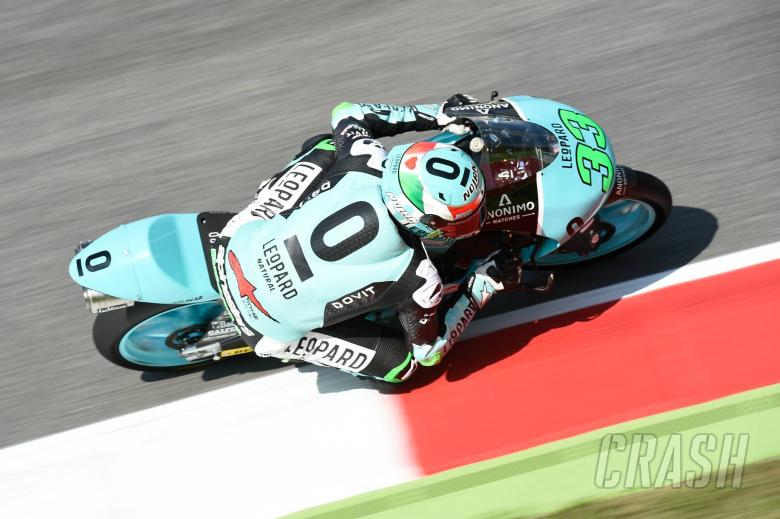 Moto3: Early pace enough see Bastianini 