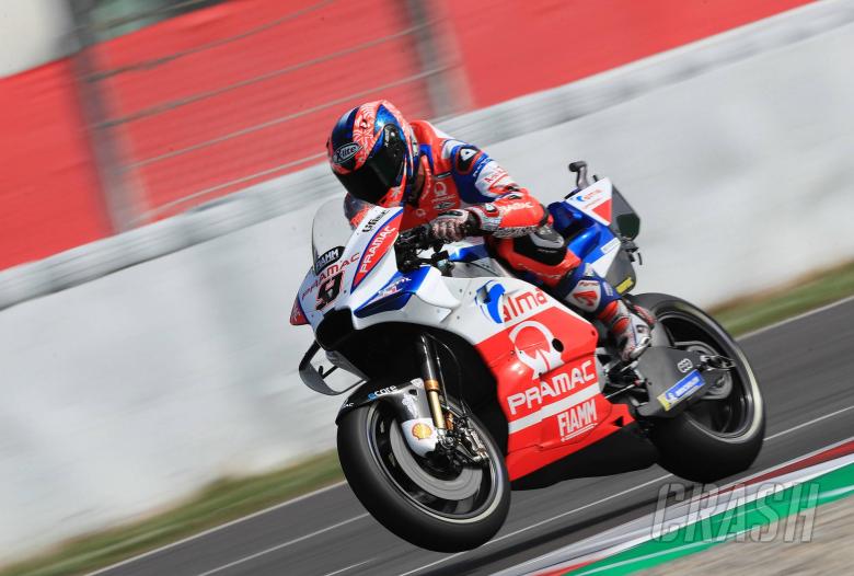 Petrucci: New exhaust, gearbox, chassis, swingarm!