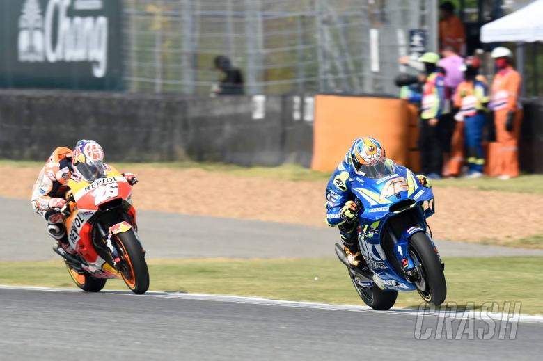 Rins ‘on the limit’ in ‘great race’