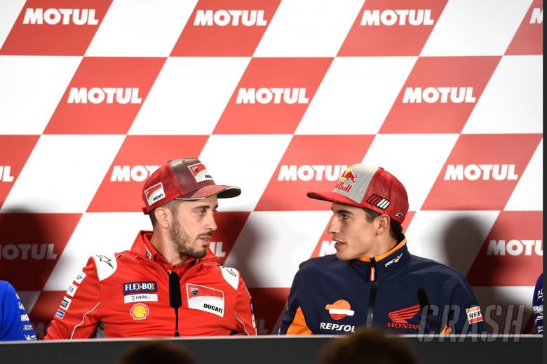 Dovizioso: Marc has a margin, he’s able to risk