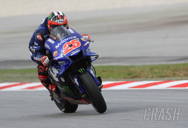 Vinales ups the pace from Marquez