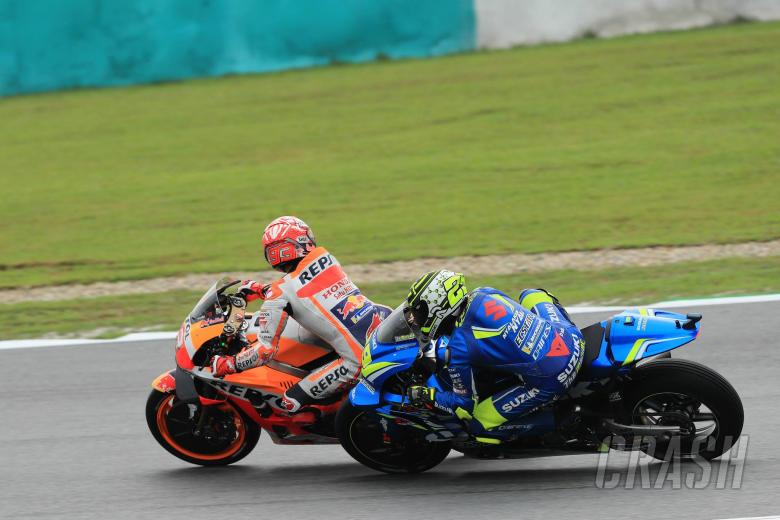 Demoted Marquez 'didn't see' Iannone