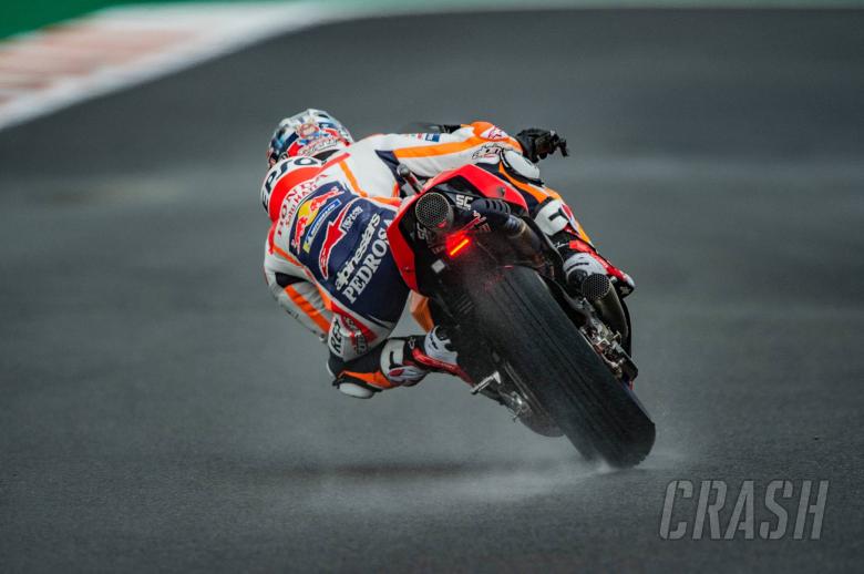 Pedrosa menemukan ritme basah jelang final MotoGP