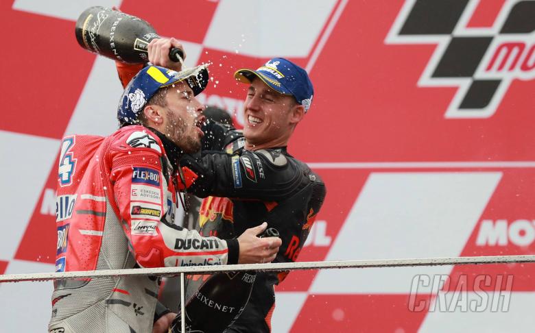 Dovizioso menang basah MotoGP Valencia, Espargaro naik podium perdana KTM