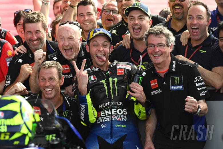 'Another era' - Rossi podium 23-years after debut!