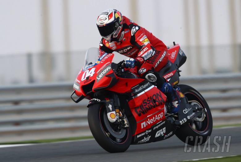 Dovizioso: New rear affects front tyre a lot
