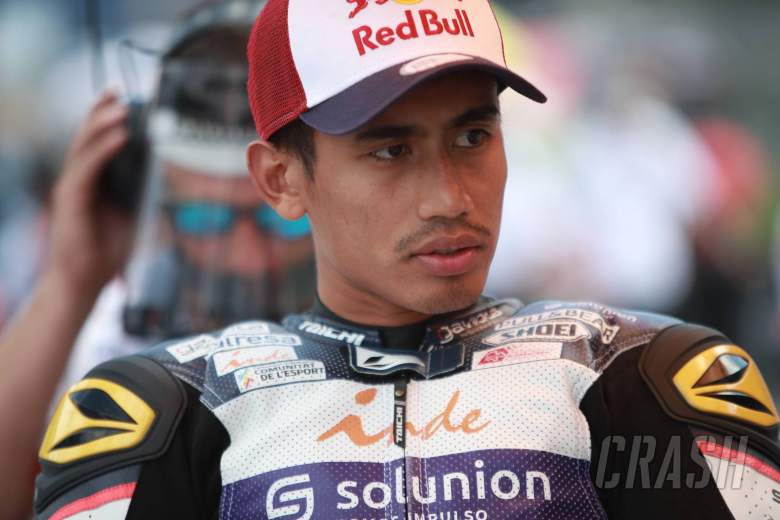 Moto2: Syahrin ‘lucky’ to escape injury in ‘nasty crash’