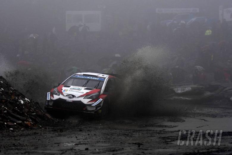 Tanak drops out from lead to hand Ogier Wales Rally GB chance